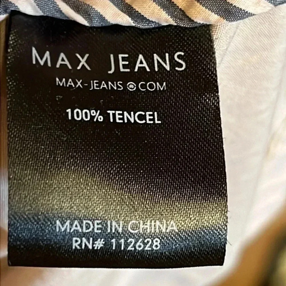 Max Jeans Utility Womens jacket Lg light pink 100% Tencel pockets drawstring Y2K - Picture 8 of 9